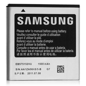 BATERIA SAMSUNG EB575152VUCSTD LI-ION, 3.7V, 1500MAH, 5.55WH RECHARGEABLE COMPAT