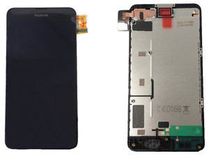TOUCH+DISPLAY COM FRAME NOKIA LUMIA 630 4.5" PRETO