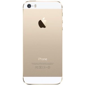 TAMPA TRASEIRA APPLE IPHONE 5S DOURADO