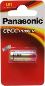 PILHAS PANASONIC LR1 1.5V (1UN)