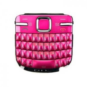 KEYPAD NOKIA C3 BRANCO