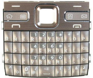 KEYPAD NOKIA E72 DOURADO