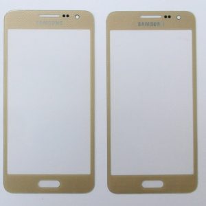 LENTE CÂMERA SAMSUNG A300, A3 DOURADO