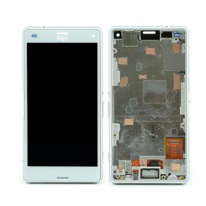 TOUCH+DISPLAY COM FRAME SONY XPERIA Z3 COMPACT/D5803 4.6" BRANCO