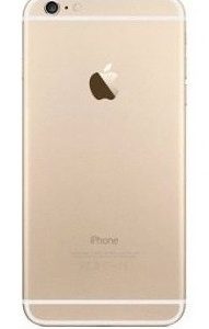 TAMPA TRASEIRA APPLE IPHONE 6 PLUS DOURADO
