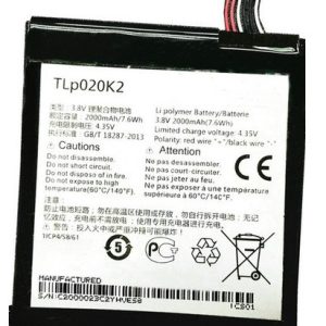 BATERIA ALCATEL ONE TOUCH IDOL 3 4.7, OT6039H, OT6039Y, OT6039K,TLP020K2