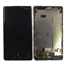 TOUCH+DISPLAY COM FRAME NOKIA LUMIA 820 4.3" PRETO