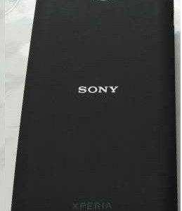TAMPA TRASEIRA SONY XPERIA C C2305 PRETO