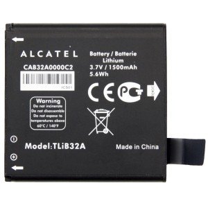 BATERIA ALCATEL V975, OT991, 6010 CA132A0000C2 3.7V/1500MAH