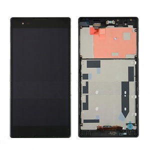TOUCH+DISPLAY COM FRAME SONY XPERIA T2 ULTRA/D5303 6.0" PRETO