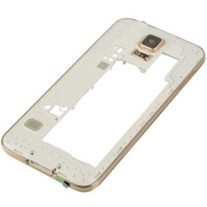 MIDDLE FRAME SAMSUNG S5/I9600,G900 DOURADO