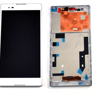 TOUCH+DISPLAY COM FRAME SONY XPERIA T2 ULTRA/D5303 6.0" BRANCO