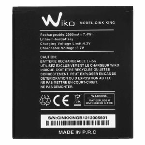 BATERIA WIKO CINK KING 2000MAH 7.4WH