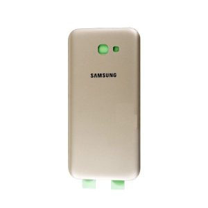 TAMPA TRASEIRA SAMSUNG A7 2017, A720 DOURADO