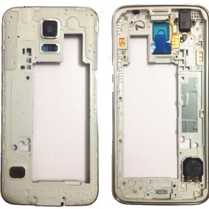 MIDDLE FRAME SAMSUNG S5,I9600,G900 BRANCO