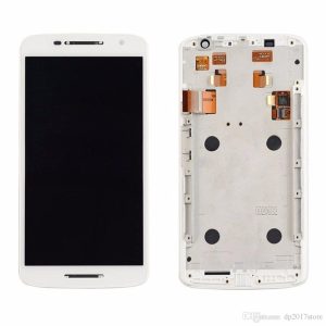 TOUCH+DISPLAY COM FRAME MOTOROLA MOTO X PLAY/XT1562 5.5" BRANCO