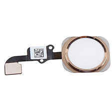 BOTÃO HOME APPLE IPHONE 6S HOME COM FLEX DOURADO