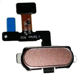 BOTÃO HOME SAMSUNG GALAXY J5 2017, J530, J7 2017, J730 HOME FINGERPRINT ROSA