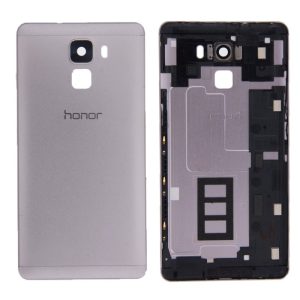 TAMPA TRASEIRA HUAWEI HONOR 7 BRANCO COM LENTE DE CÂMERA