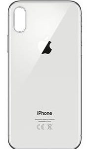 TAMPA TRASEIRA APPLE IPHONE X/10 BRANCO