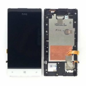 TOUCH+DISPLAY HTC 8S (COM FRAME) BRANCO