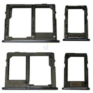 GAVETA SIM SAMSUNG J6 PLUS J615 PRETO