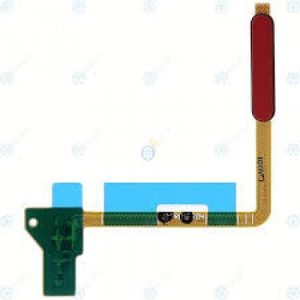 BOTÃO HOME SAMSUNG J6 PLUS J615 HOME FINGERPRINT VERMELHO