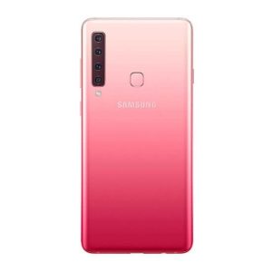 TAMPA TRASEIRA SAMSUNG A9 2018 ROSA DOURADO