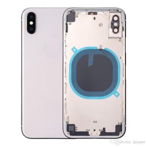 TAMPA TRASEIRA APPLE IPHONE X/10 (COM CHASSI) BRANCO
