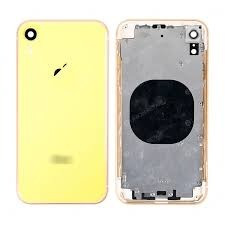 TAMPA TRASEIRA APPLE IPHONE XR (COM CHASSI) AMARELO