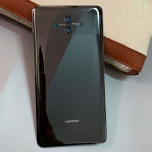 TAMPA TRASEIRA HUAWEI MATE 10 COM CAMERA LENS PRETO