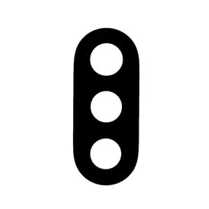 LENTE CÂMERA SAMSUNG A505 A50 PRETO