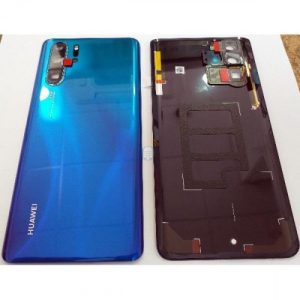 TAMPA TRASEIRA HUAWEI P30 PRO COM CAMERA LENS AURORA AZUL