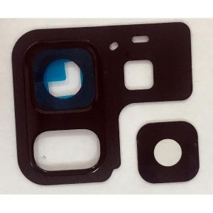 LENTE CÂMERA SAMSUNG GALAXY A8 2018 A530 BACK CAMERA GLASS LENS PRETO