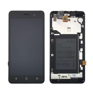 TOUCH+DISPLAY COM FRAME WIKO LENNY3 5.0" PRETO