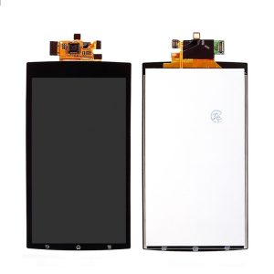 TOUCH+DISPLAY COM FRAME SONY ERICSSON XPERIA ARC/LT18/LT15 4.2" PRETO