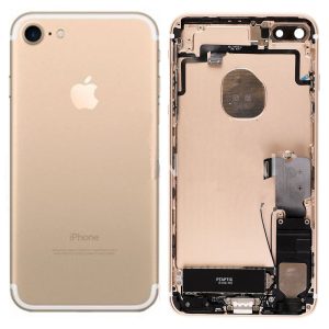 TAMPA TRASEIRA APPLE IPHONE 7G COM FLEX DOURADO