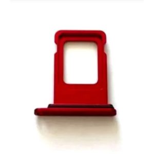 GAVETA SIM APPLE IPHONE XR DUAL OUTSIDE CORAL VERMELHO