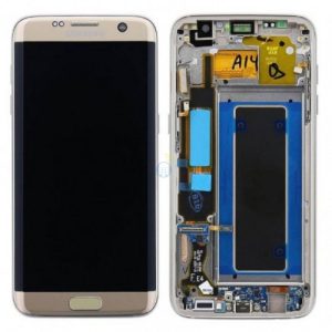 TOUCH+DISPLAY COM FRAME SAMSUNG S7 EDGE G935 DOURADO