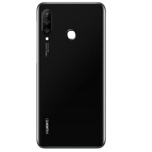 TAMPA TRASEIRA HUAWEI P30 LITE PRETO COM CAMERA LENS 48MP