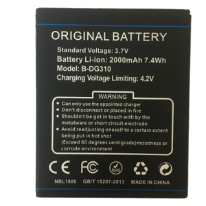 BATERIA DOOGEE DG310 (S/N:H031DG3100550) 2000MAH