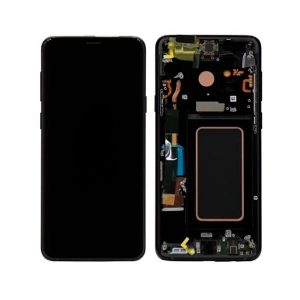 TOUCH+DISPLAY COM FRAME SAMSUNG GALAXY S9 PLUS 2018, G965F PRETO ORIGINAL