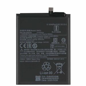 BATERIA XIAOMI MI 10T PRO/BM53 5000MAH 3.87V 19.3WH