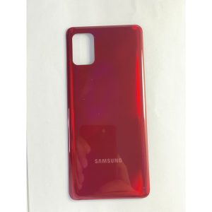 TAMPA TRASEIRA SAMSUNG GALAXY A31/A315 VERMELHO
