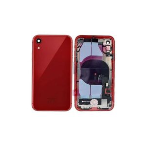 TAMPA TRASEIRA APPLE IPHONE XR VERMELHO COMPLETO