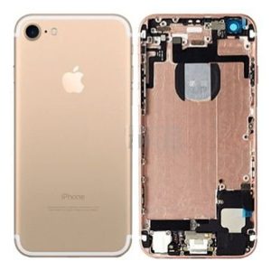 TAMPA TRASEIRA APPLE IPHONE 7 PLUS COM FLEX DOURADO