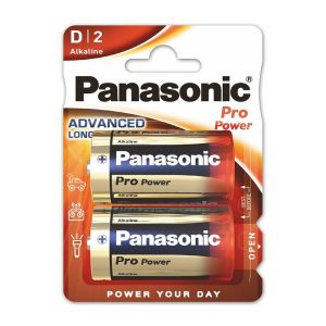PILHAS PANASONIC D2 LR20 SIZE XL 1.5V (2UN)