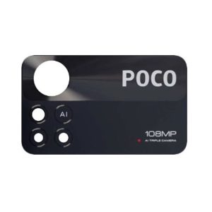 LENTE DE CÂMERA XIAOMI POCO X4 PRO 5G PRETO