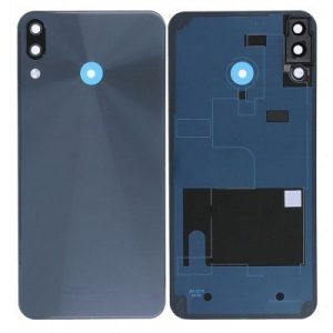 TAMPA TRASEIRA ASUS ZENFONE 5Z/ZS620KL AZUL COM LENTE DE CÂMERA