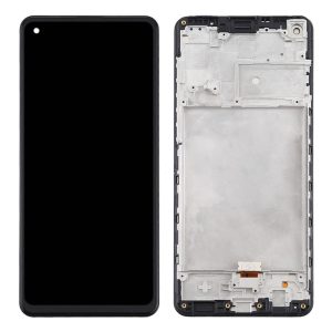 TOUCH+DISPLAY COM FRAME SAMSUNG GALAXY A21S/A217 6.5" PRETO